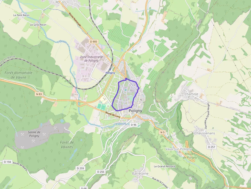 Appartement 87 m² quatre pièces à vendre à Poligny