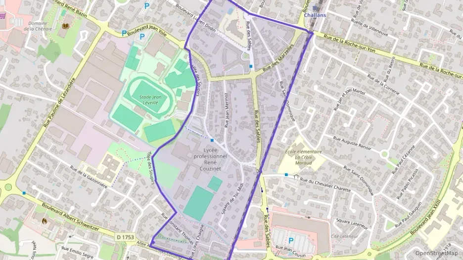 Appartement 70 m² trois pièces à vendre à Challans