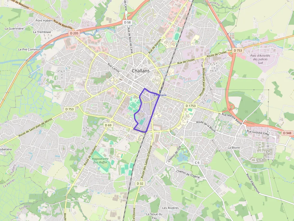 Appartement 75 m² trois pièces à vendre à Challans