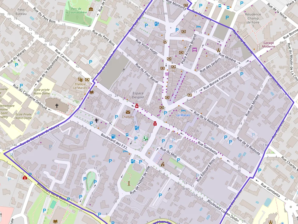 Appartement 69 m² trois pièces à vendre à Challans