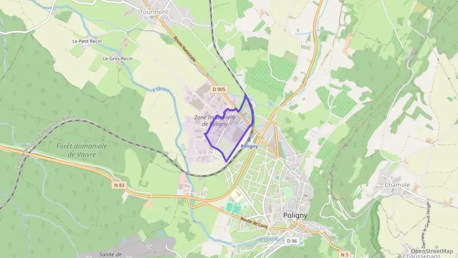 Appartement 82 m² deux pieces à vendre à Poligny