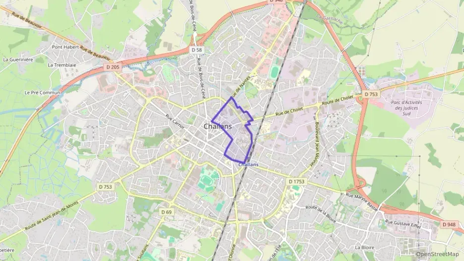 Appartement 46 m² deux pieces à vendre à Challans