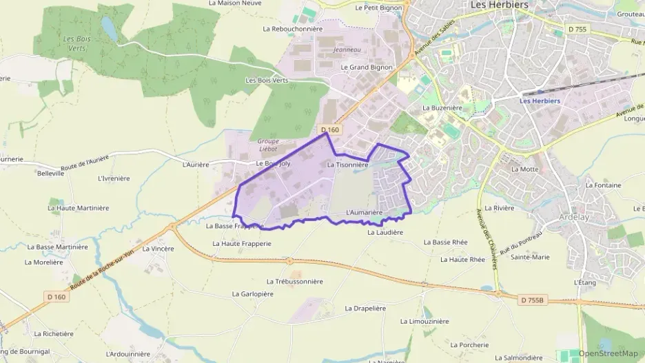 Appartement 59 m² trois pièces à vendre à Les Herbiers