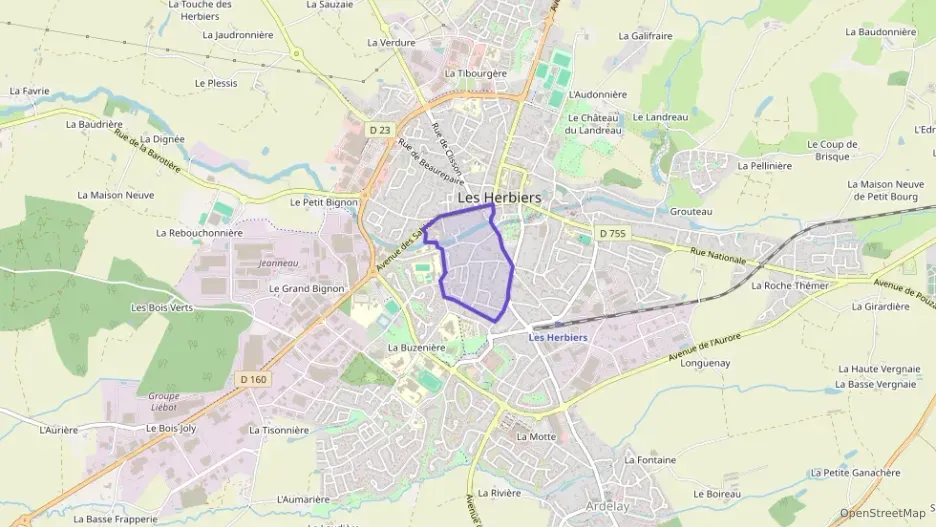 Appartement 62 m² trois pièces à vendre à Les Herbiers