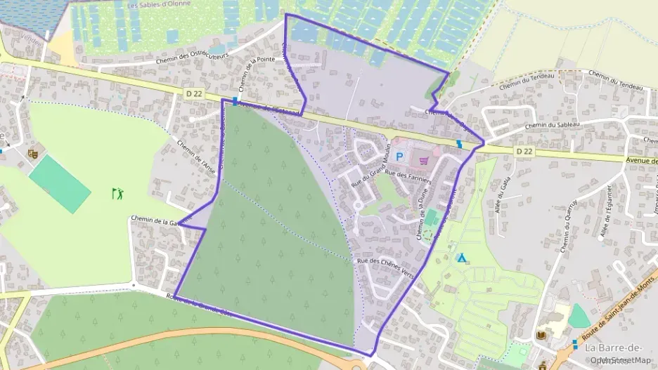 Appartement 37 m² deux pieces à vendre à La Barre-de-Monts