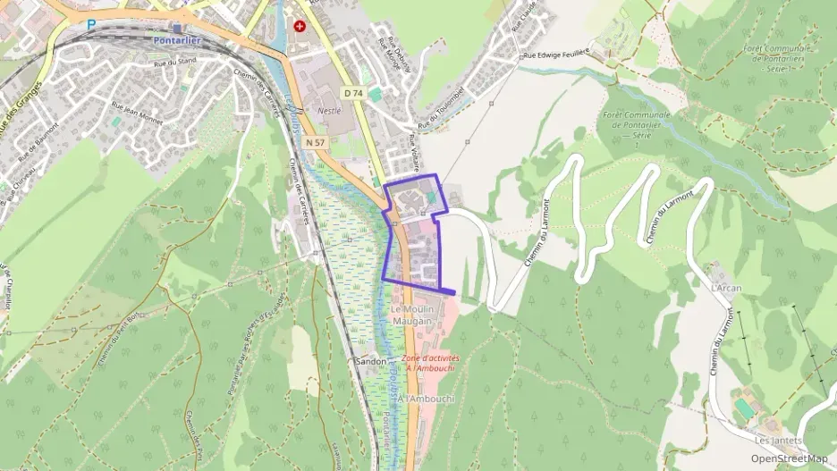 Appartement 67 m² trois pièces à vendre à Pontarlier