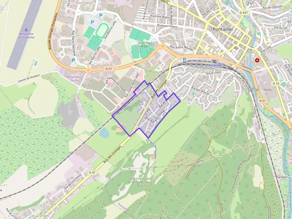 Appartement 80 m² quatre pièces à vendre à Pontarlier