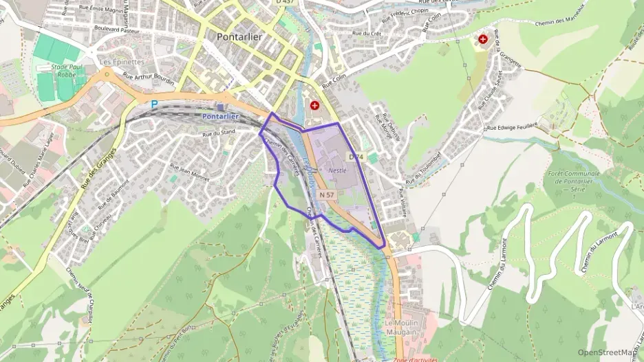 Appartement 43 m² deux pieces à vendre à Pontarlier Appartement 43 m² deux pieces à vendre à Pontarlier