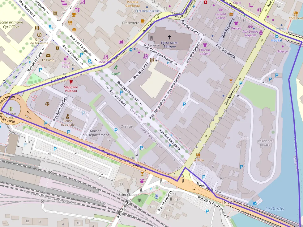 Appartement 66 m² trois pièces à vendre à Pontarlier