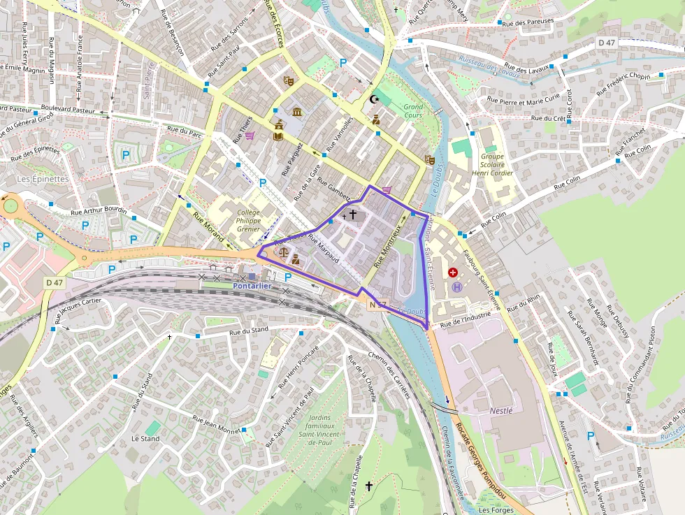 Appartement 40 m² deux pieces à vendre à Pontarlier