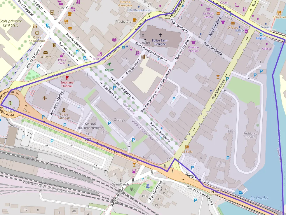 Appartement 47 m² deux pieces à vendre à Pontarlier