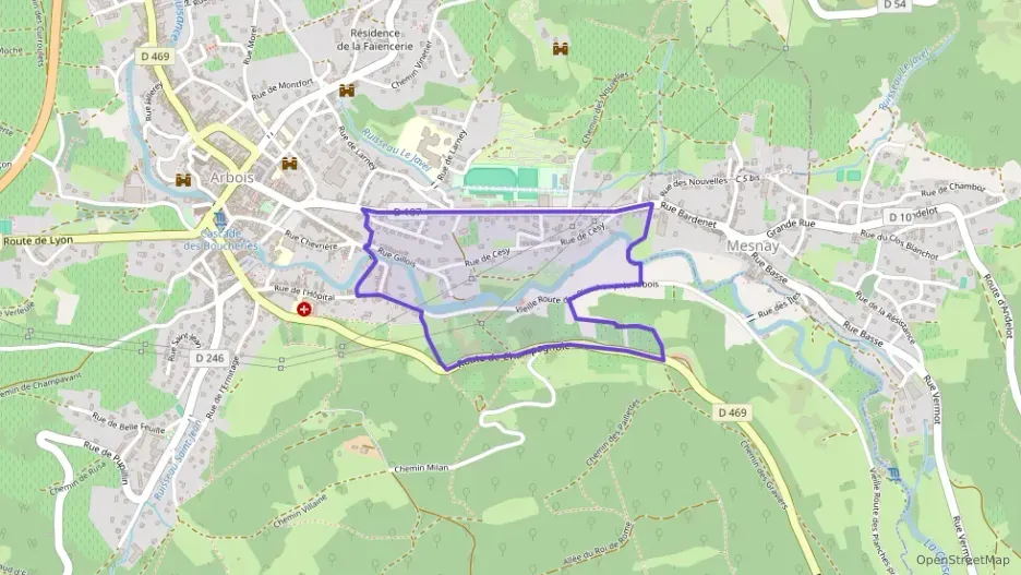 Appartement 70 m² trois pièces à vendre à Arbois