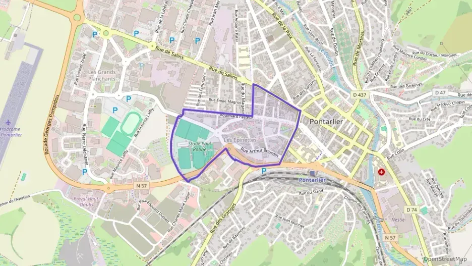 Appartement 49 m² deux pieces à vendre à Pontarlier