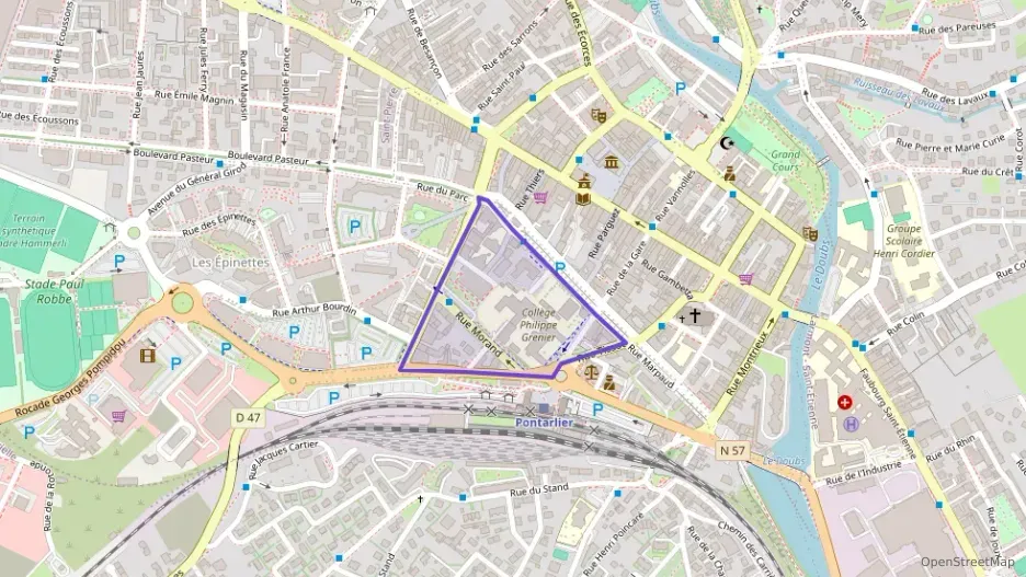 Appartement 115 m² quatre pièces à vendre à Pontarlier Appartement 115 m² quatre pièces à vendre à Pontarlier