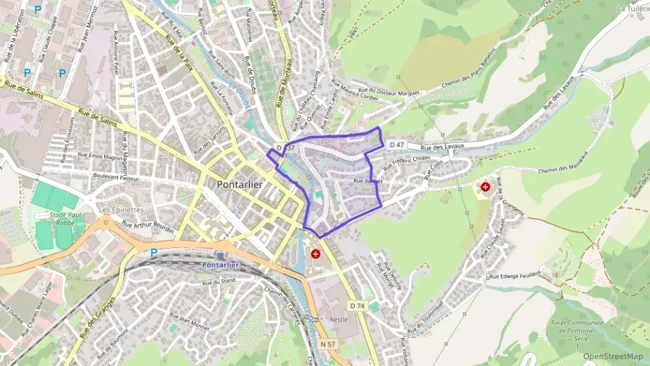 Appartement 69 m² trois pièces à vendre à Pontarlier