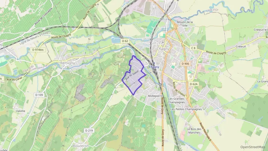 Appartement 63 m² trois pièces à vendre à Chagny