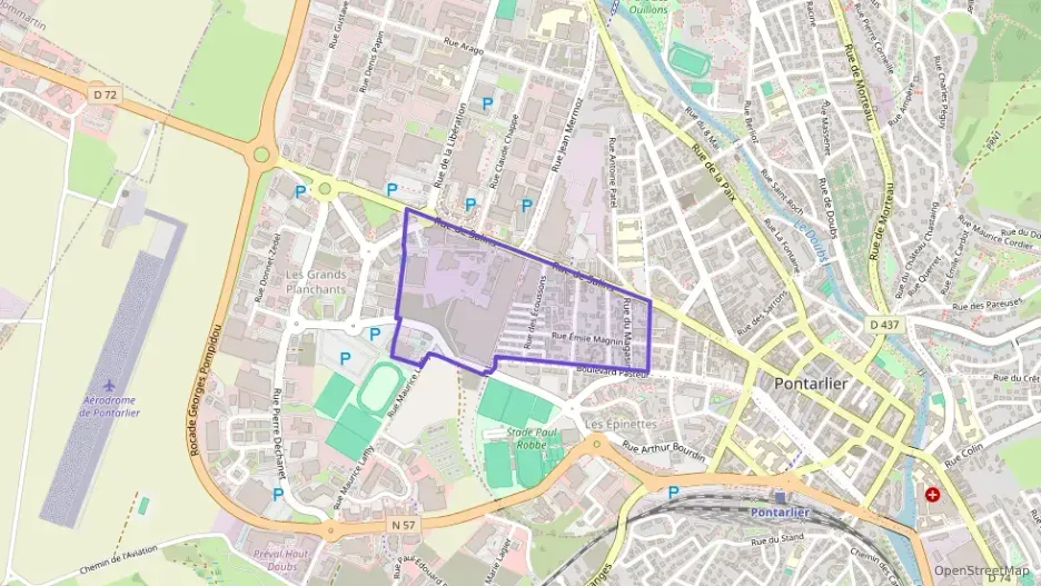 Appartement 68 m² quatre pièces à vendre à Pontarlier