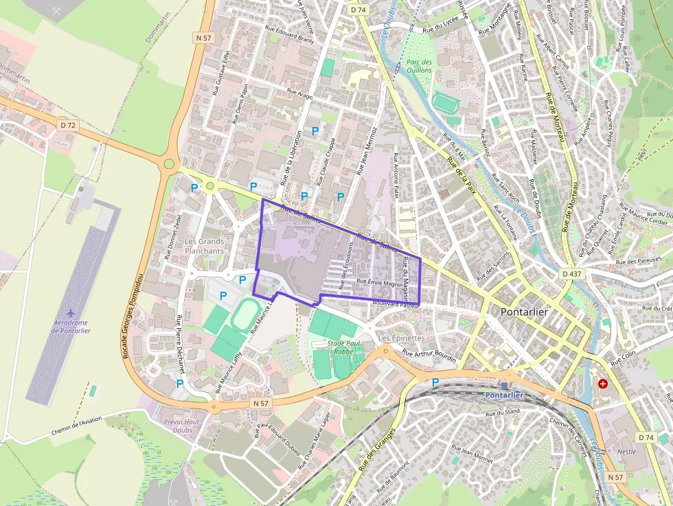 Appartement 76 m² quatre pièces à vendre à Pontarlier