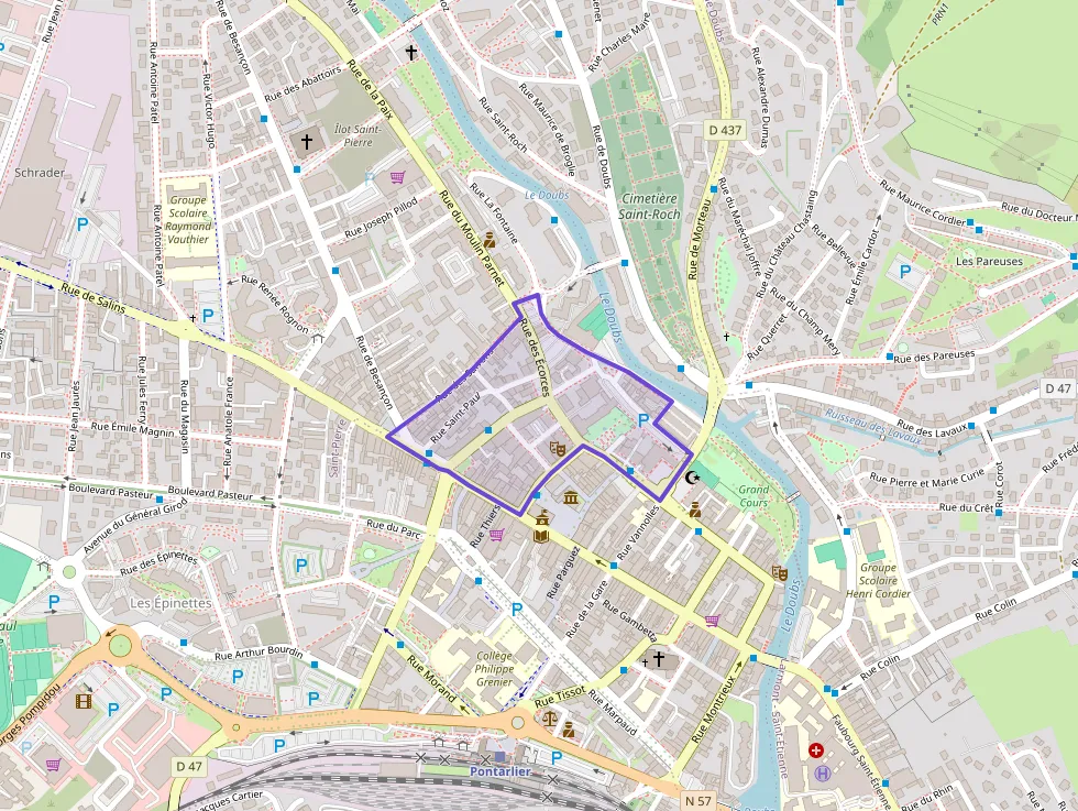 Appartement 69 m² deux pieces à vendre à Pontarlier