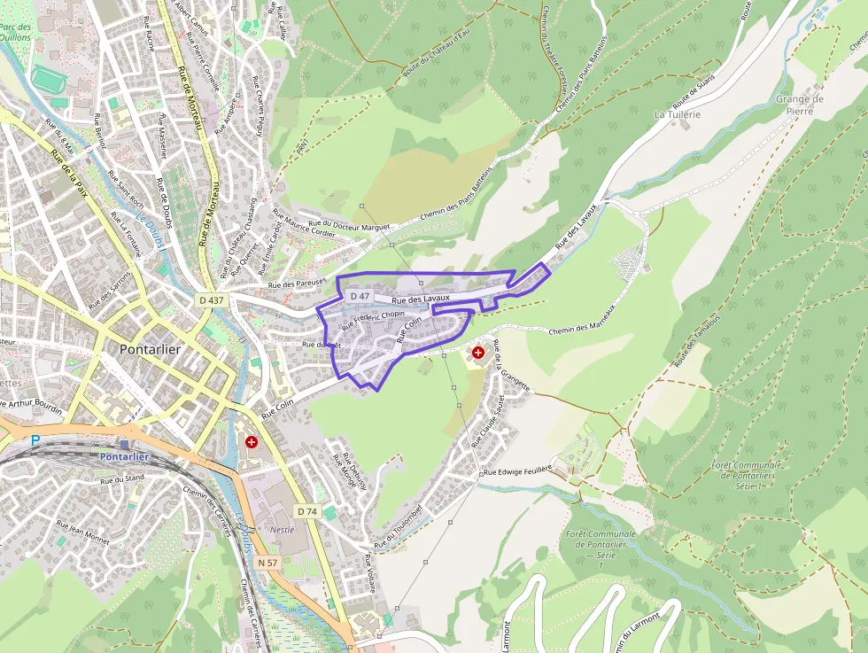 Appartement 58 m² quatre pièces à vendre à Pontarlier