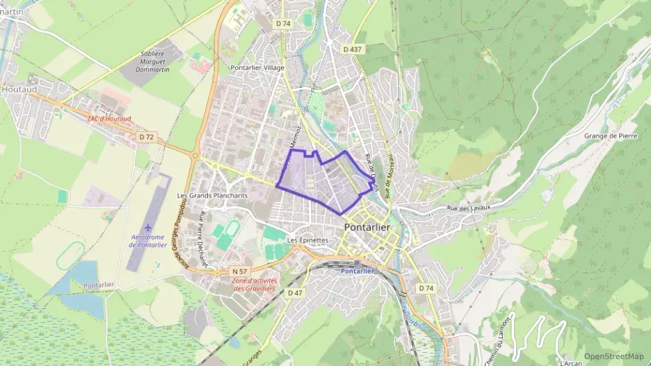 Appartement 64 m² trois pièces à vendre à Pontarlier Appartement 64 m² trois pièces à vendre à Pontarlier