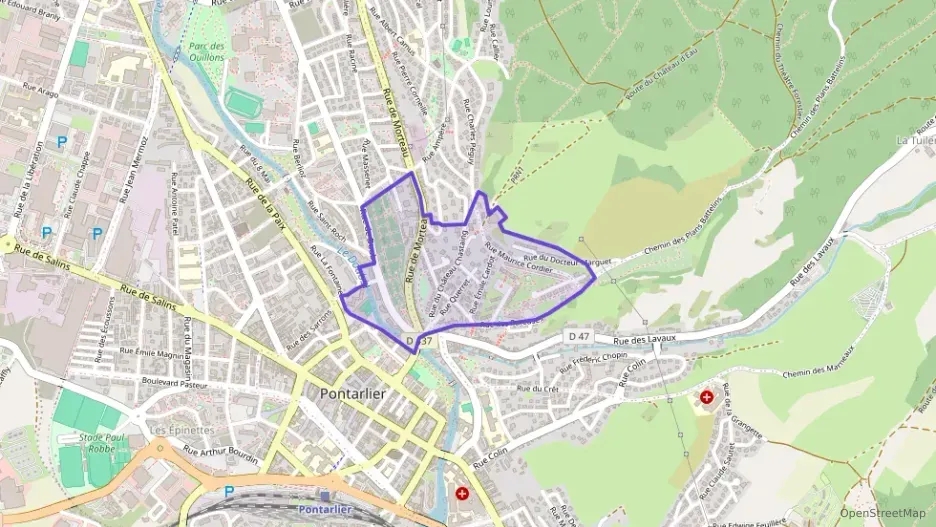 Appartement 70 m² trois pièces à vendre à Pontarlier