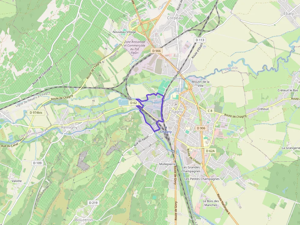 Appartement 70 m² quatre pièces à vendre à Chagny