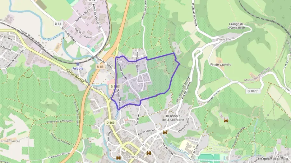 Appartement 75 m² trois pièces à vendre à Arbois Appartement 75 m² trois pièces à vendre à Arbois