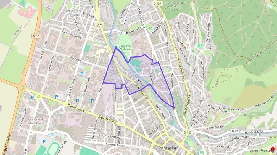 Appartement 83 m² quatre pièces à vendre à Pontarlier