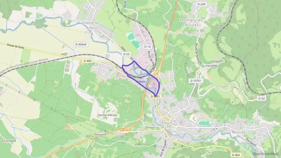 Appartement 65 m² deux pieces à vendre à Arbois