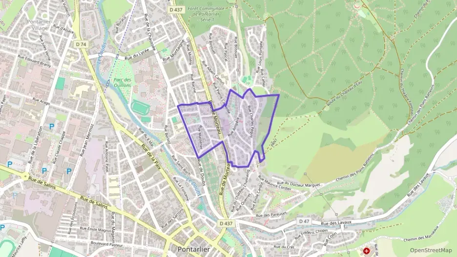 Appartement 45 m² deux pieces à vendre à Pontarlier Appartement 45 m² deux pieces à vendre à Pontarlier