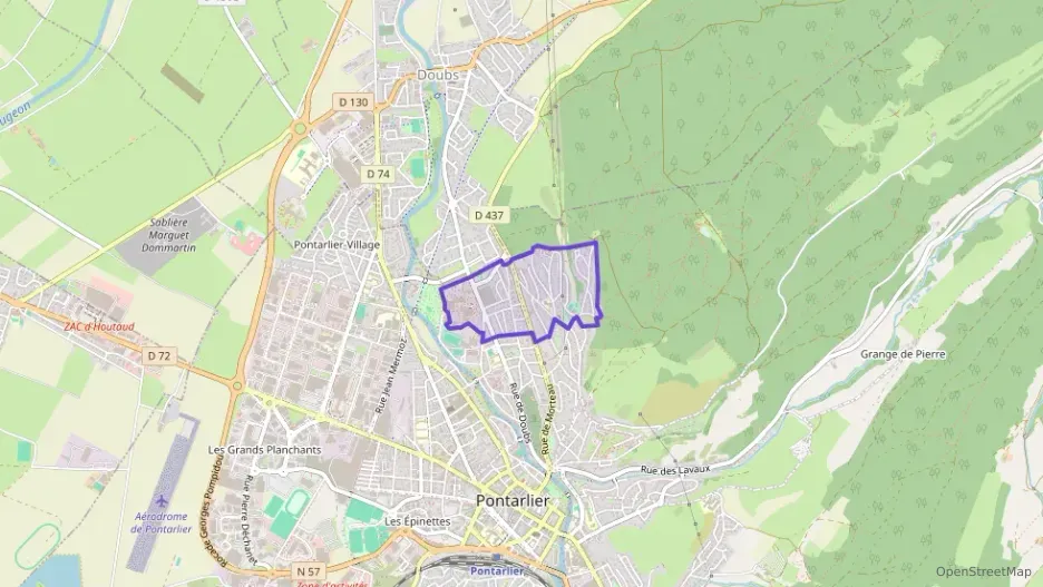 Appartement 70 m² trois pièces à vendre à Pontarlier