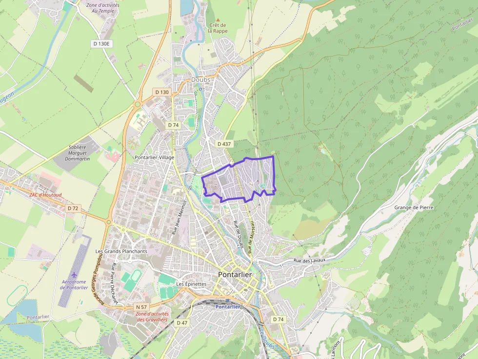 Appartement 65 m² quatre pièces à vendre à Pontarlier