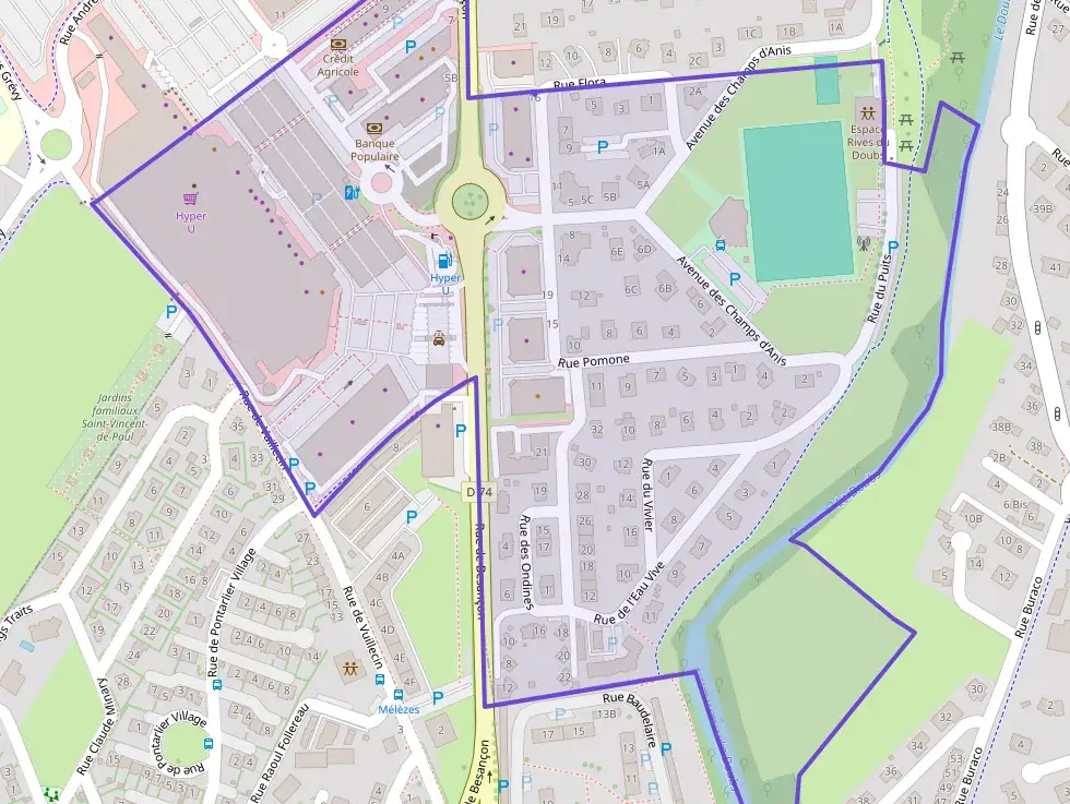 Appartement 55 m² trois pièces à vendre à Doubs