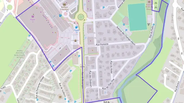 Appartement 55 m² trois pièces à vendre à Doubs