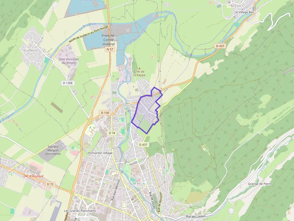 Appartement 78 m² trois pièces à vendre à Doubs