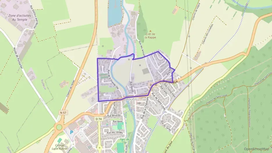 Appartement 96 m² quatre pièces à vendre à Doubs