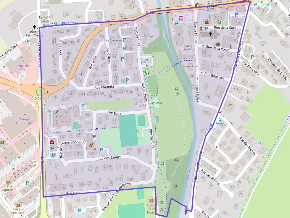 Appartement 65 m² trois pièces à vendre à Doubs