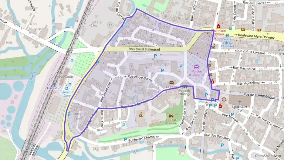 Appartement 59 m² une piece à vendre à Issoudun Appartement 59 m² une piece à vendre à Issoudun