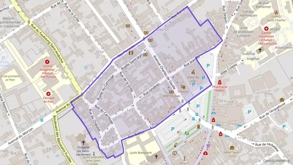 Appartement 84 m² trois pièces à vendre à Autun Appartement 84 m² trois pièces à vendre à Autun