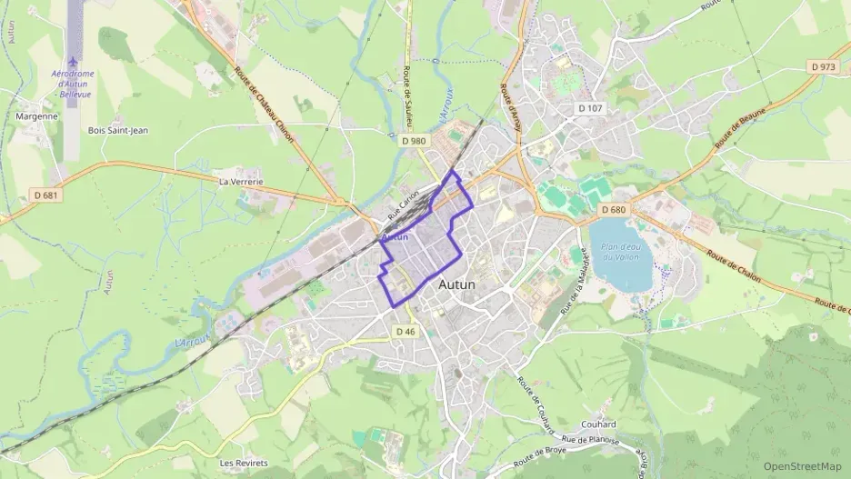 Appartement 62 m² quatre pièces à vendre à Autun