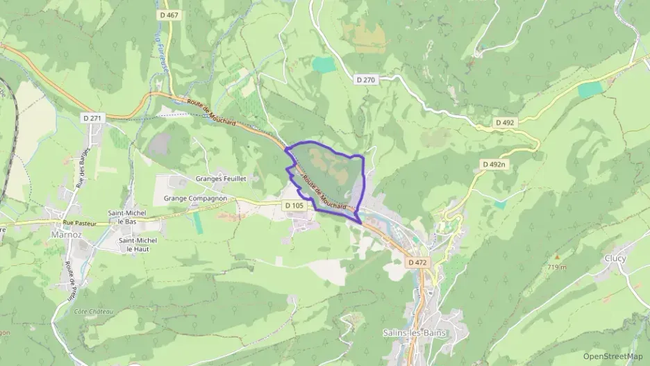 Appartement 70 m² trois pièces à vendre à Salins-les-Bains Appartement 70 m² trois pièces à vendre à Salins-les-Bains