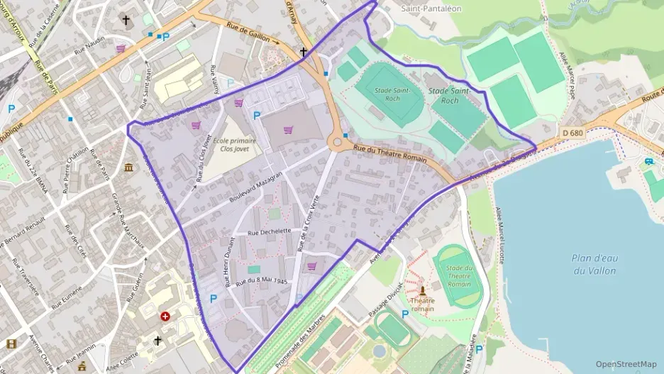 Appartement 60 m² trois pièces à vendre à Autun