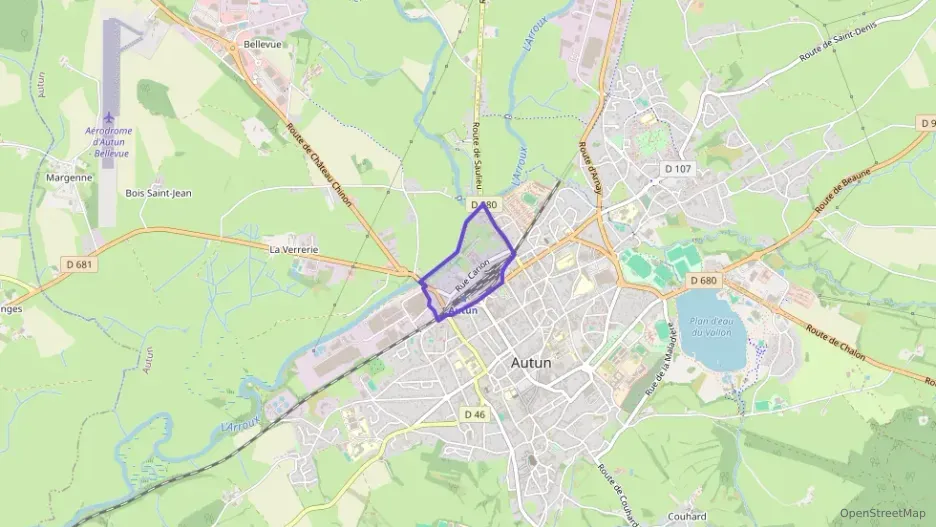 Appartement 52 m² trois pièces à vendre à Autun