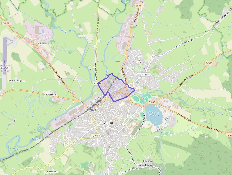 Appartement 58 m² deux pieces à vendre à Autun