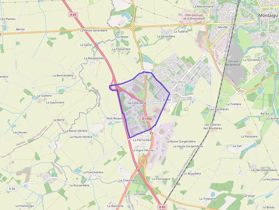 Appartement 50 m² trois pièces à vendre à Montaigu-Vendée