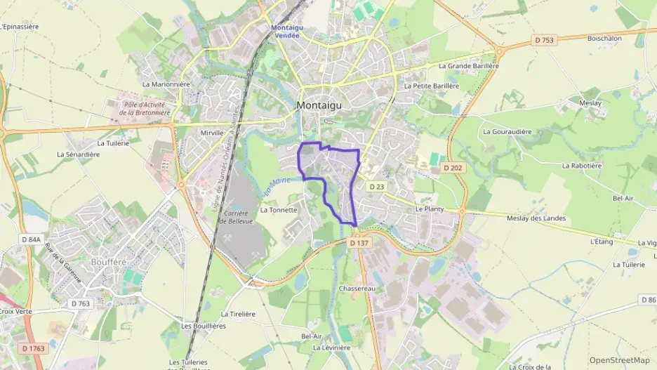 Appartement 47 m² deux pieces à vendre à Montaigu-Vendée