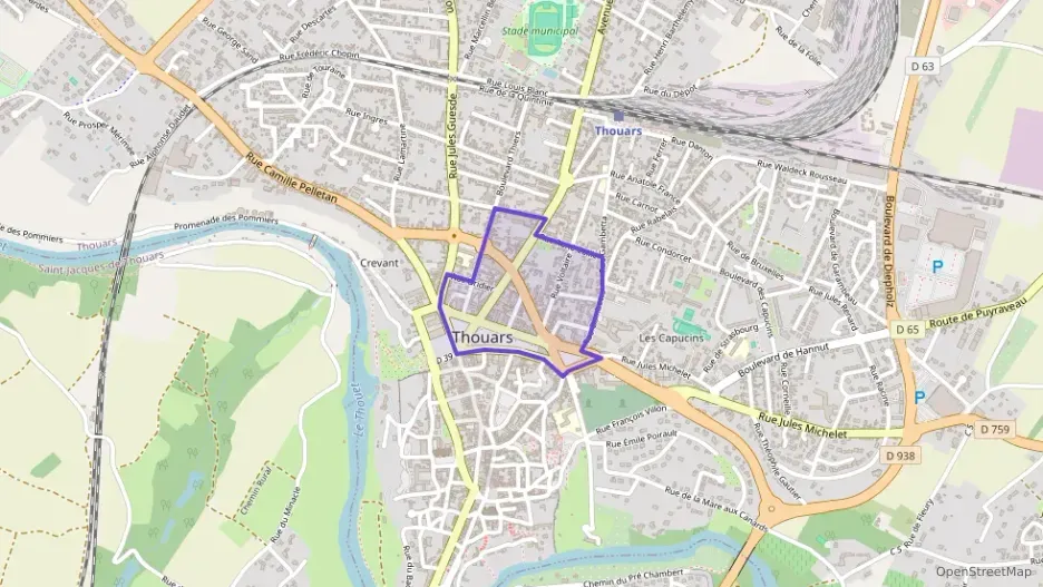 Appartement 27 m² une piece à vendre à Thouars