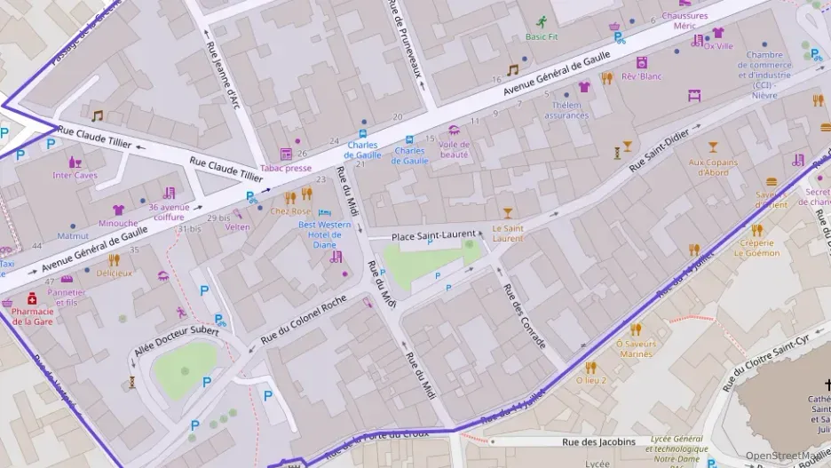 Appartement 75 m² trois pièces à vendre à Nevers