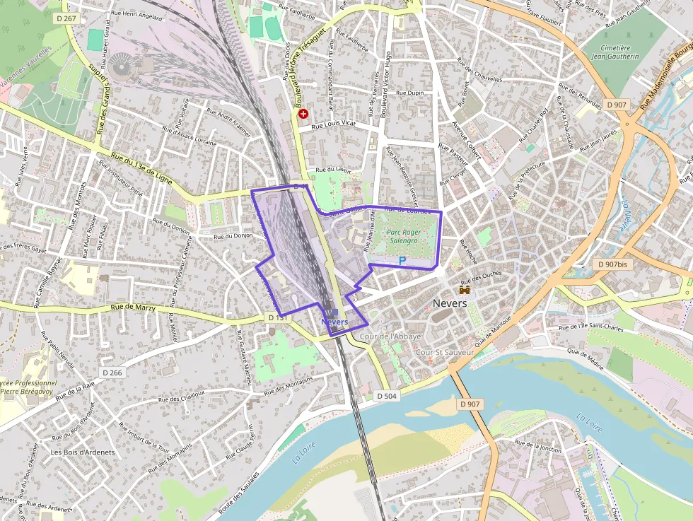 Appartement 75 m² quatre pièces à vendre à Nevers